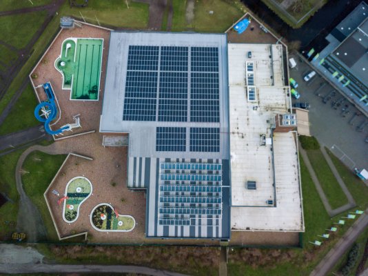 Groenhovenbad Luchtfoto 1
