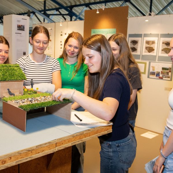 Duurzame stad 2025 ontwerp op de tentoonstelling
