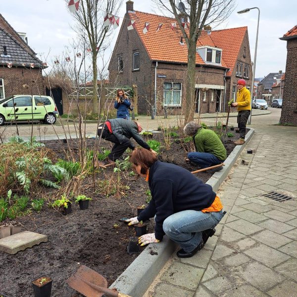 Inplanten Sint Josephstraat Gouda
