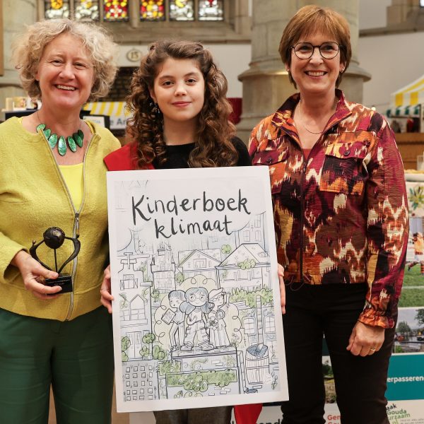 Kimaatadaptatieprijs Rijnland 2025. Wethouders en Hoogheemraad groepsfoto