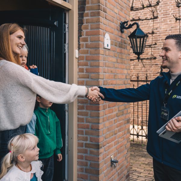 Klimaatroute komt langs de deur voor een gesprek