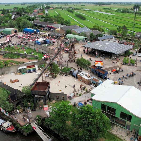 Foto met drone gemaakt