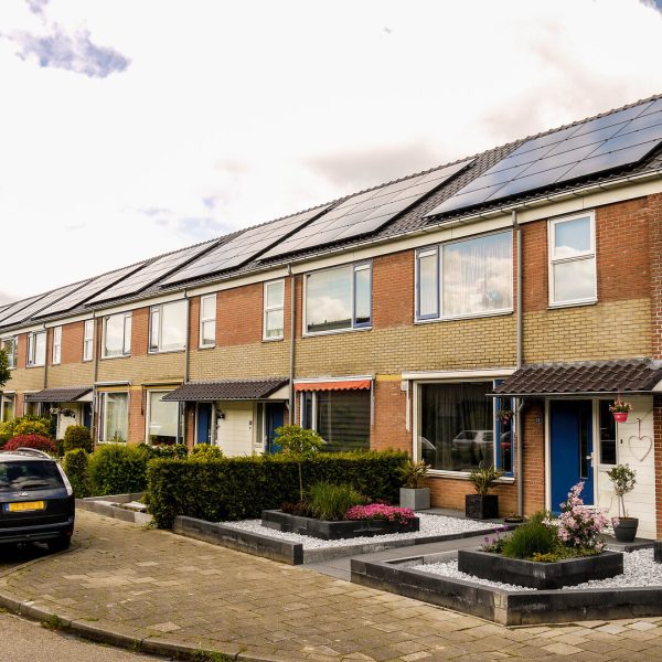 Rijtjeswoning zonnepanelen2