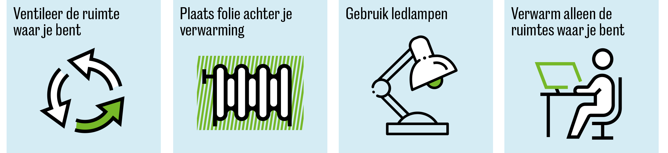 Tip 9 tot 12 energie besparen